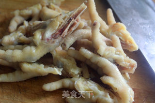 Tiger Skin and Chicken Claws recipe