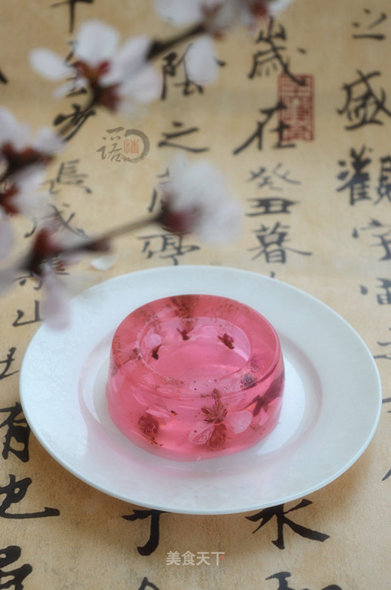 Peach Blossom Jelly Cup