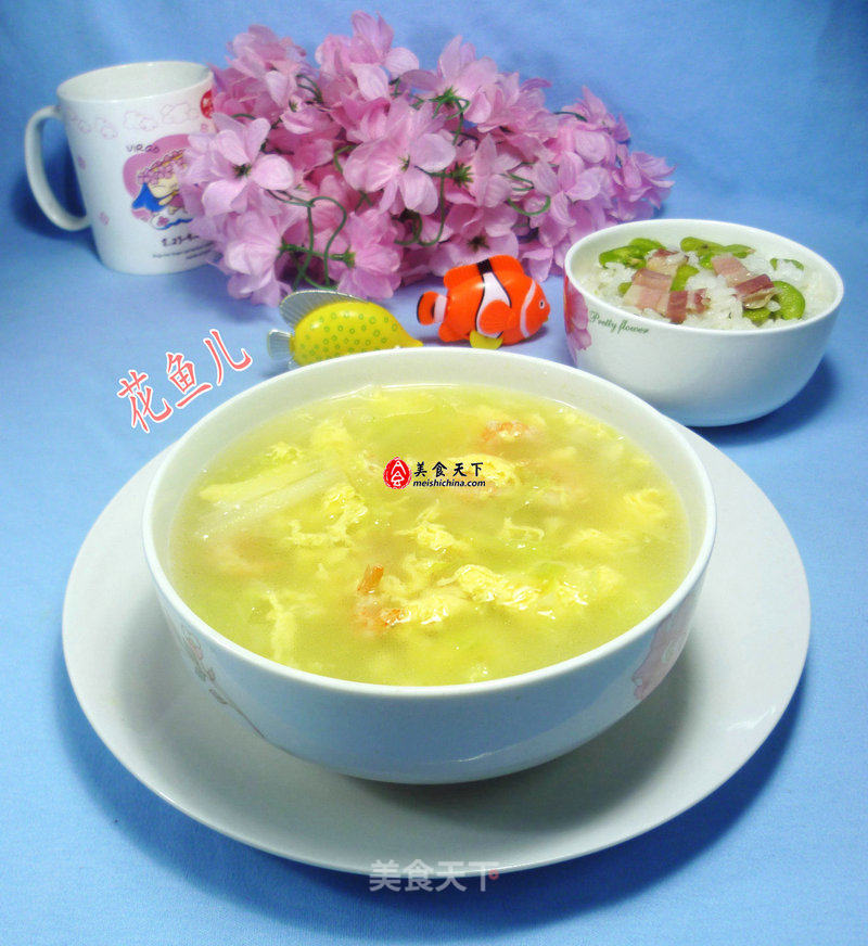 Kai Yang Egg White Vegetable Soup recipe