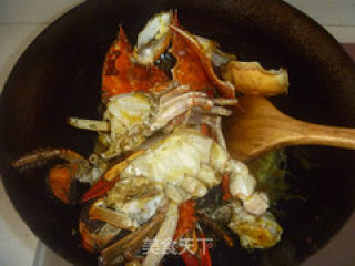 Fried Crab with Thai Curry recipe