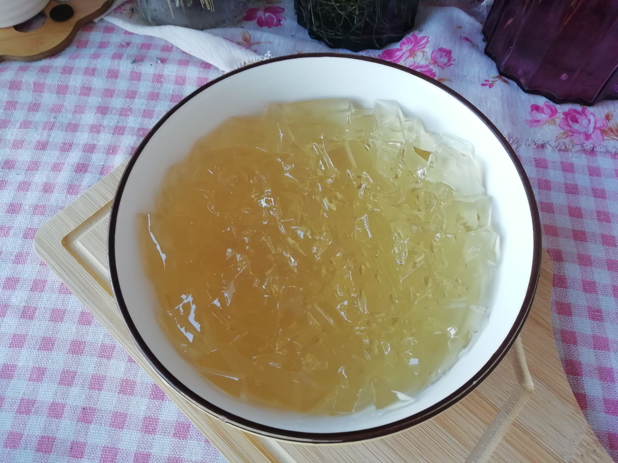 Coconut Herbal Tea Jelly recipe