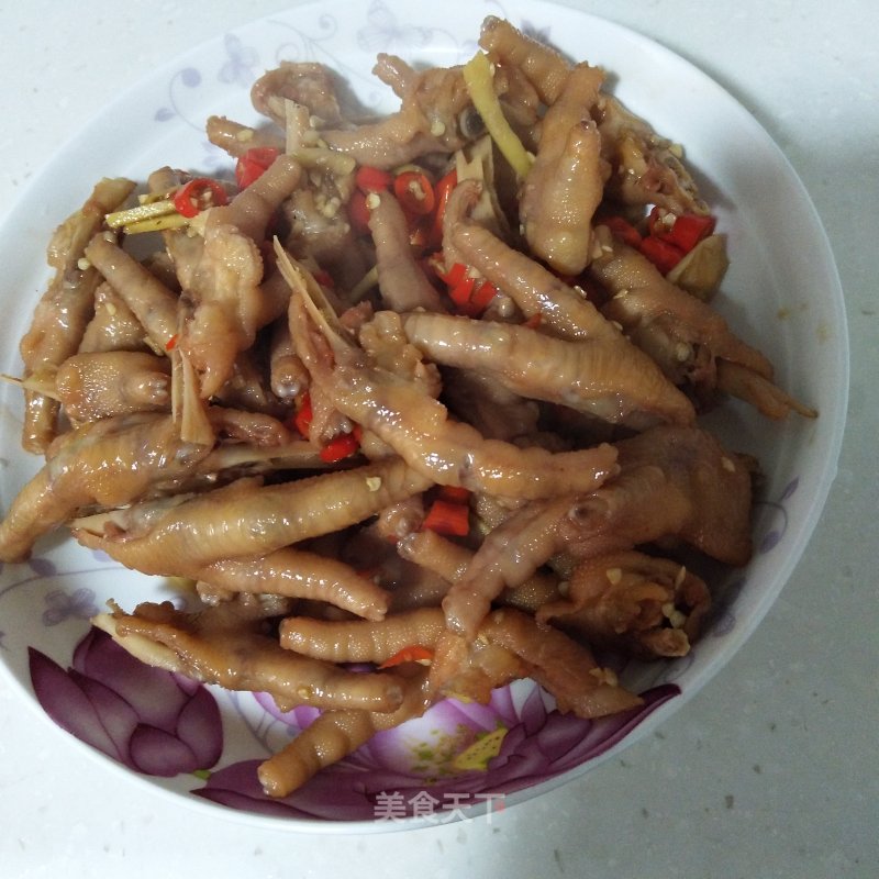 Marinated Chicken Feet recipe