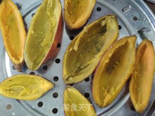 Baked Sweet Potato with Cheese recipe