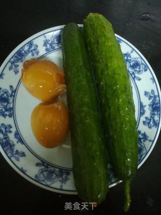 Preserved Egg with Cucumber recipe