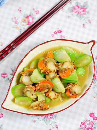 Scallop Loofah recipe