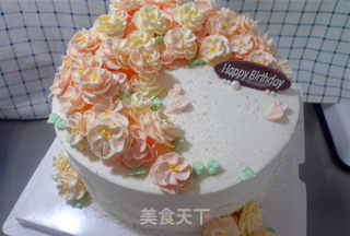 Korean Decorated Cake recipe