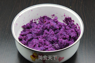 Purple Sweet Potato Crystal Cake recipe