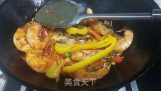 Fried Sea Prawns recipe