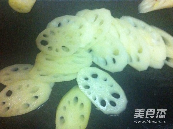 Hubei Fried Lotus Root Folder recipe