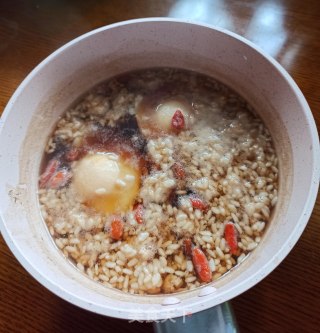Brown Sugar and Wine Stuffed Egg Soup recipe