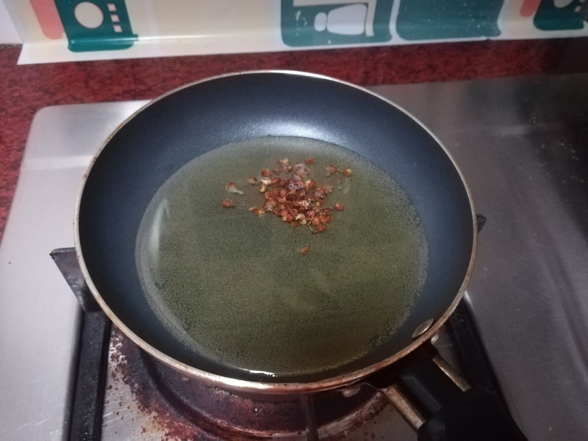 Mixed Green Radish recipe