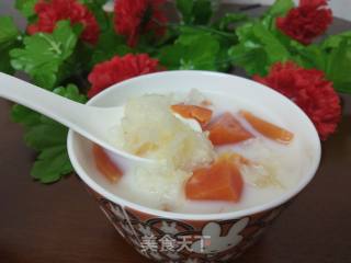 Papaya Tremella Stewed Milk recipe