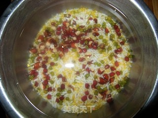 Sweet Potato Bean Congee recipe