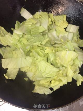 Cabbage Vermicelli recipe