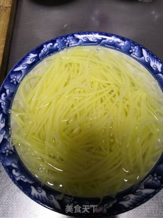 Hot and Sour Potato Shreds recipe