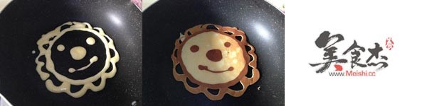 Cartoon Milk Pancakes recipe