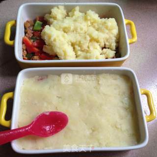 #aca烤明星大赛#fragrant Baked Potato Shepherd Pie recipe