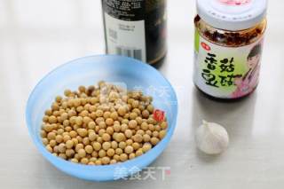 Soybeans with Mushroom and Black Bean Sauce recipe