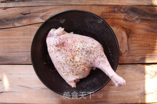 Roasted Duck Legs with Pesto recipe