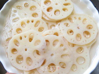 Lemon Rouge Lotus Root recipe