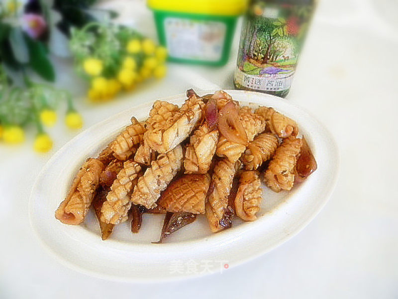 Fried Squid Rolls recipe