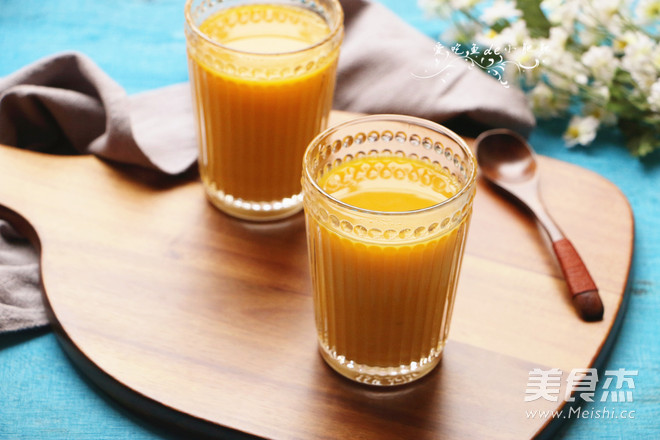 Carrot and Wolfberry Soy Milk recipe