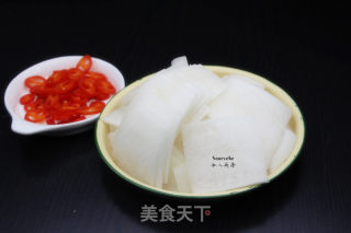 Sweet and Sour and Refreshing Radish recipe
