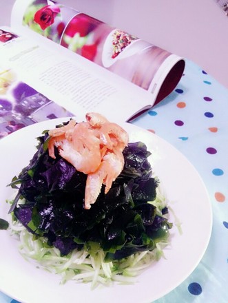 Wakame Salad with Sea Rice
