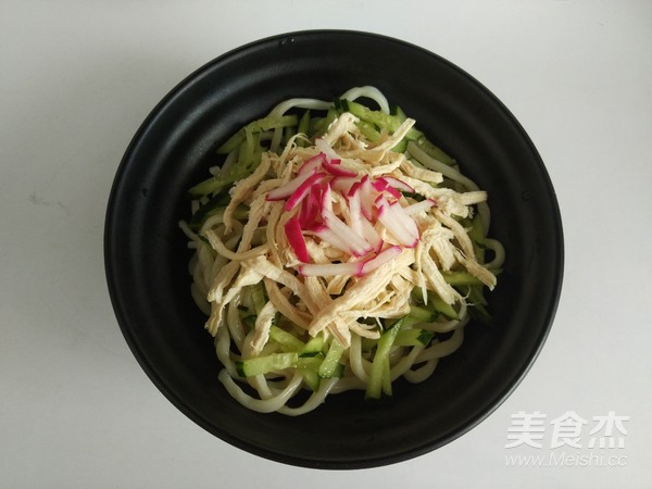 Chicken Shredded Sesame Sauce Noodles recipe