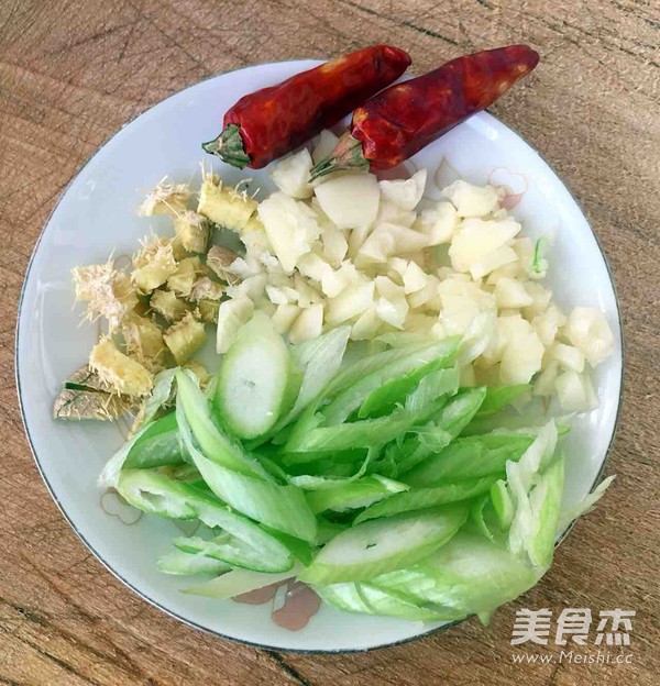Spicy Fried Razor Clam recipe