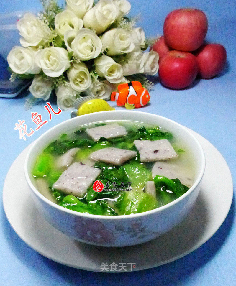 Cabbage Red Bean Rice Cake Soup recipe