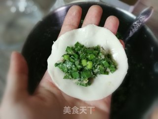 Leek Pork Dumplings recipe