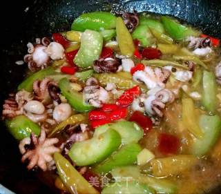 Pickled Pepper Octopus recipe