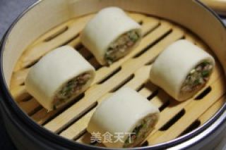 Chive Glutinous Rice Roll recipe