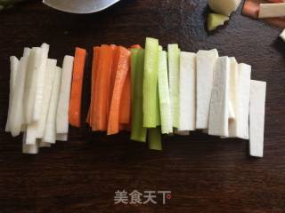 Fresh Vegetables Boneless Wings recipe