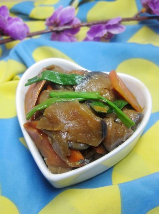 Stewed Eggplant with Carrots