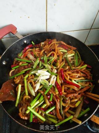 Not Authentic But Delicious Xinjiang Spicy Fried Rice Noodles recipe