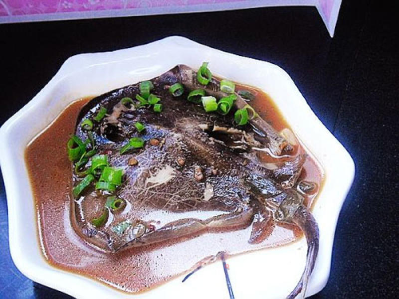 Braised Boss Fish in Soy Sauce