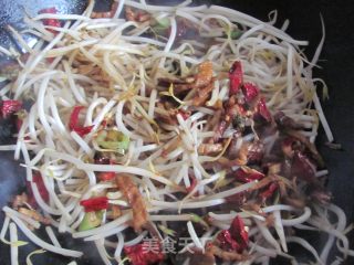 Fried Noodles with Mung Bean Sprouts recipe