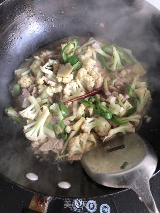 Cauliflower Fried Pork recipe