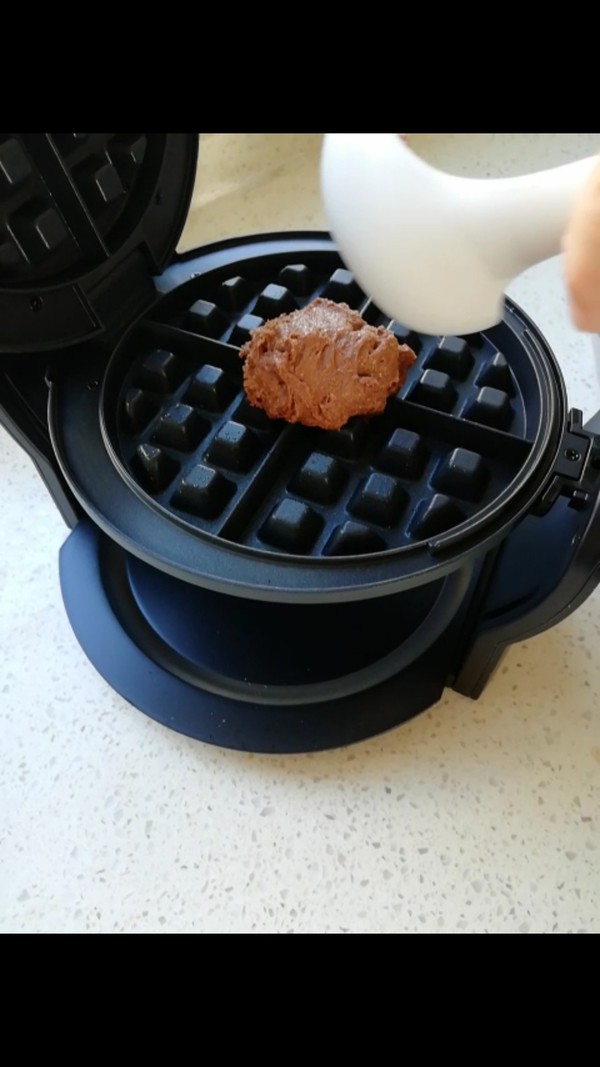 Brown Rice Cocoa Waffles recipe