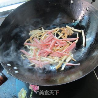 Ham Squid Tofu Shreds recipe