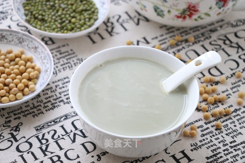 Honey Soy Bean Mung Bean Soy Milk recipe