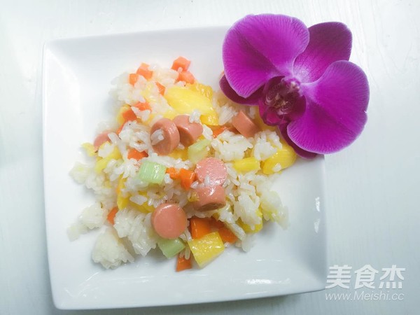 Sweet and Sour is Pineapple Fried Rice recipe