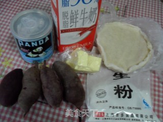 Purple Sweet Potato Spring Roll recipe