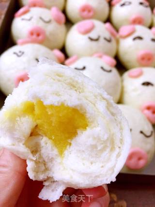 #the 4th Baking Contest and is Love to Eat Festival# The Cute Little Pig Buns recipe