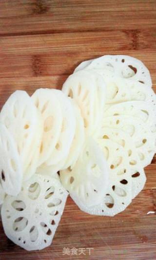 Rouge Lotus Root Slices recipe