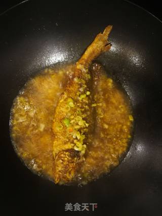 Large Yellow Croaker with Green Onion recipe