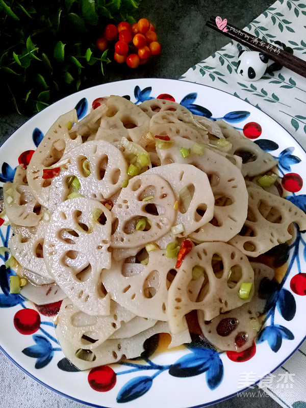 Cold Lotus Root Slices recipe