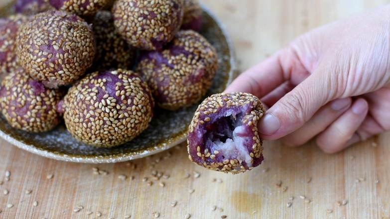 Purple Sweet Taro Hemp Ball recipe